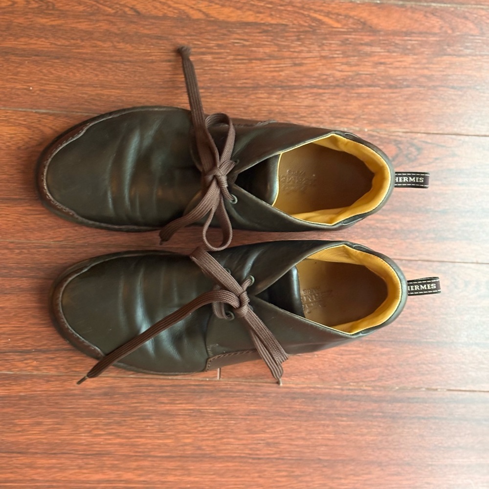 Hermes Brown Ankle Boots Timeless Elegance